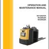 CAT Forklift NO20N2 Service Operation Maintenance Manual 1