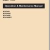 CAT Forklift NO20NS Operation Maintenance Manual