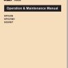 CAT Forklift NO20NT Service Operation Maintenance Manual