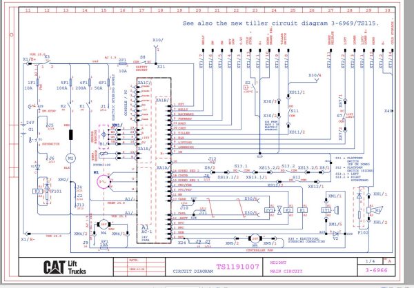 CAT Forklift NO20NT Service Operation Maintenance Manual 1