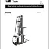 CAT Forklift NOR15 Operation Maintenance Manual