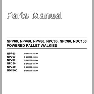 CAT Forklift NPC60 Service Manual