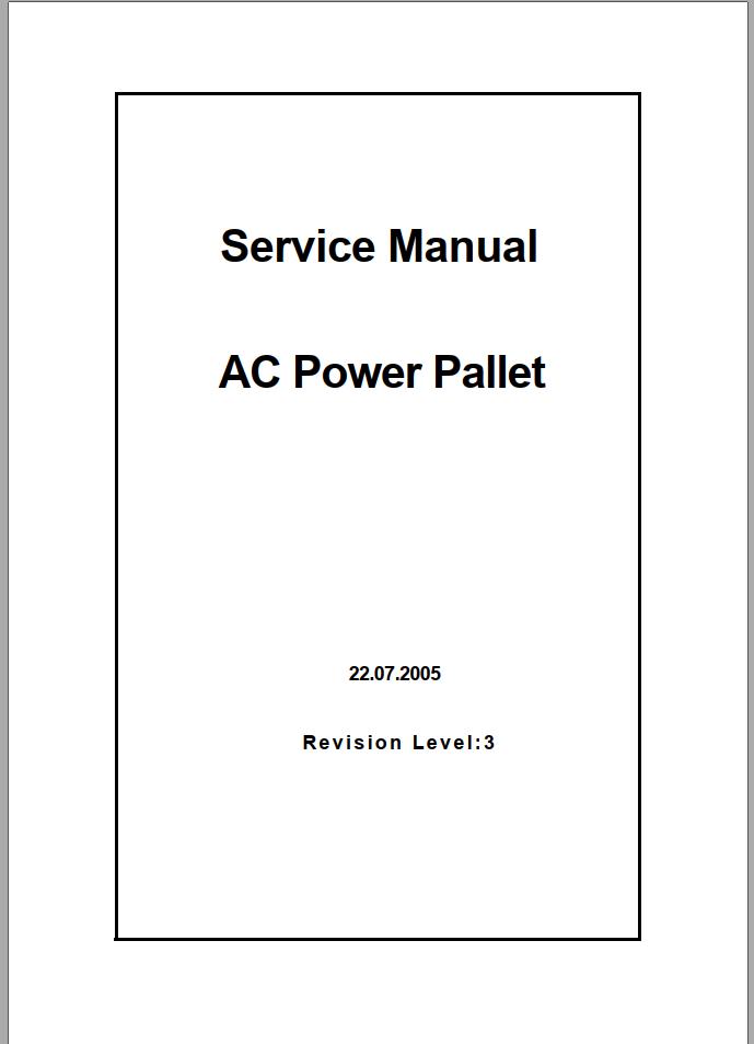 CAT Forklift NPP13M Service Operation Maintenance Manual