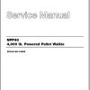 CAT Forklift NPP40 Service Manual