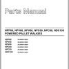 CAT Forklift NPP60 Service Manual 1