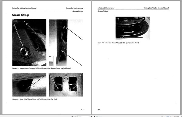 CAT Forklift NPP60 Service Manual 2