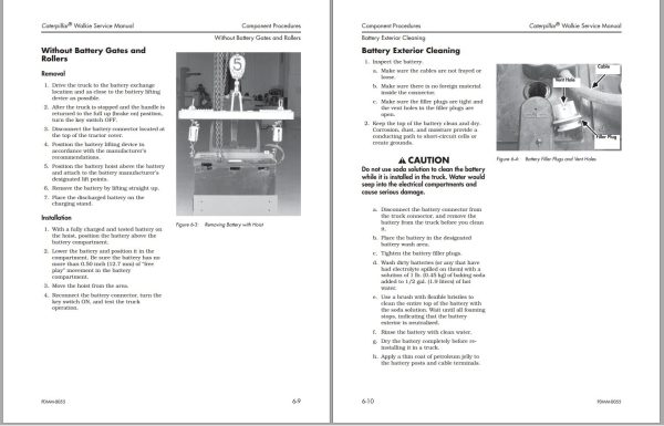 CAT Forklift NPS60 Service Manual 1