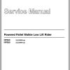 CAT Forklift NPS80 Service Manual 1