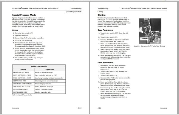 CAT Forklift NPS80 Service Manual 2