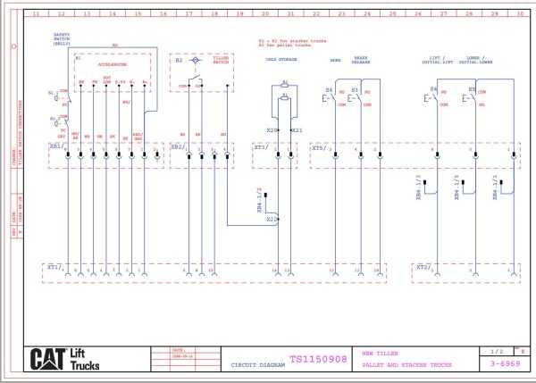 CAT Forklift NPV20K Service Manual 1