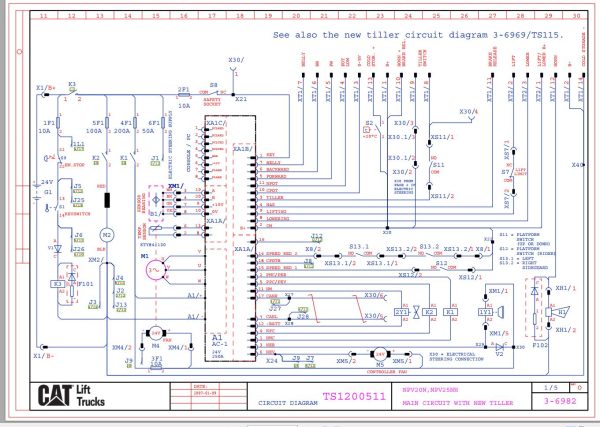 CAT Forklift NPV25NH Service Operation Maintenance Manual 2