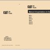 CAT Forklift NR16 NR16C Service Operation Maintenance Manual 1