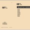 CAT Forklift NR20K Service Operation Maintenance Manual 2