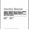 CAT Forklift NRR30 NRR30P NRR35 NRR35P NRR40 NRR45P Service Manual