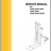 CAT Forklift NSP10N2R Service Operation Maintenance Manual 1