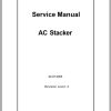 CAT Forklift NSP12NS Service Operation Maintenance Manual 1