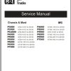 CAT Forklift P3000 P3500 Schematic Service Operation Maintenance Manual
