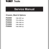 CAT Forklift P30000 Schematic Service Operation Maintenance Manual 1