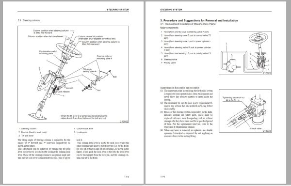 CAT Forklift P30000 Schematic Service Operation Maintenance Manual 2