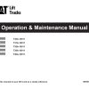 CAT Forklift P33000 P36000 Schematic Service Operation Maintenance Manual 1