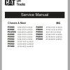 CAT Forklift P5500 P6000 Schematic Service Operation Maintenance Manual