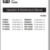 CAT Forklift P9000 Operation Maintenance Manual