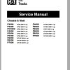 CAT Forklift PC4000 Schematic Service Operation Maintenance Manual 1