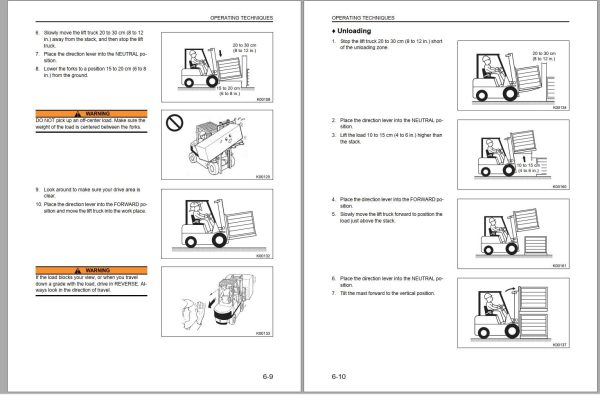 CAT Forklift PD10000 PD11000 PD12000 PD8000 Schematic Service Operation Maintenance Manual 1