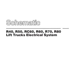 CAT Forklift RC60 Schematic