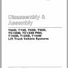 CAT Forklift T125D Service Manual