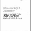 CAT Forklift T150D Service Manual 1