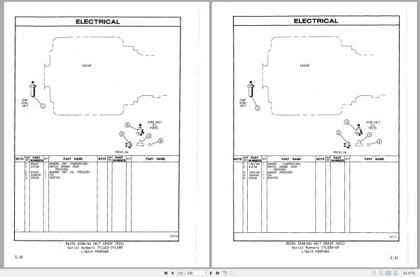 CAT Forklift T200 Spare Parts Manual 1