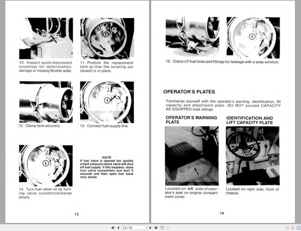 CAT Forklift T200C Operators Guide 1