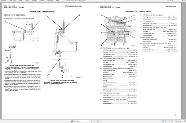 CAT Forklift T25D Service Manual 2