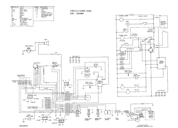 CAT Forklift T30D Schematic 2