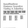 CAT Forklift T60E Service Manual 1