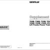 CAT Forklift TC40D Schematic Service Manual