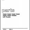 CAT Forklift TC60C Spare Parts Manual 1