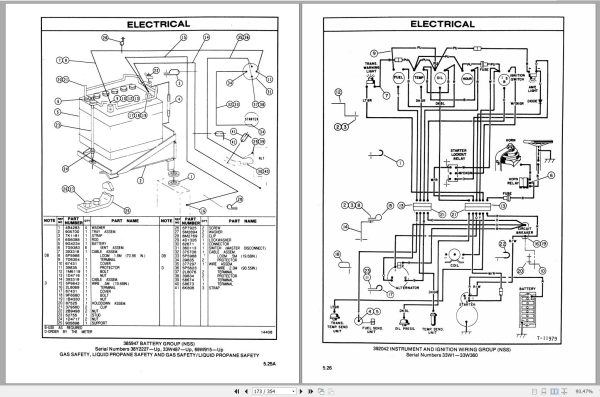CAT Forklift TC60C Spare Parts Manual 2 1