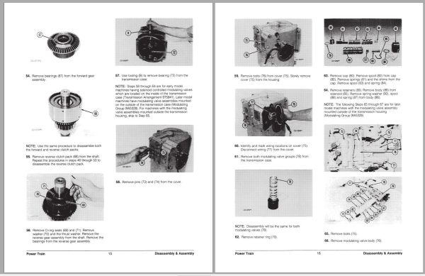 CAT Forklift TC60D Schematic Service Manual 2