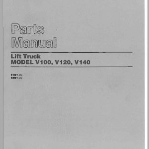 CAT Forklift V130 Spare Parts Manual 1