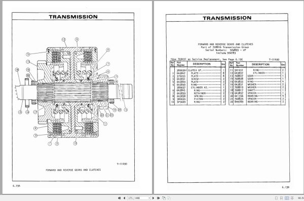 CAT Forklift V130 Spare Parts Manual 2