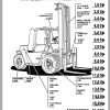 CAT Forklift V140C Spare Parts Manual