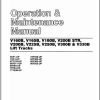 CAT Forklift V160B Operation Maintenance Manual