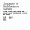 CAT Forklift V165B V180B Operation Maintenance Manual