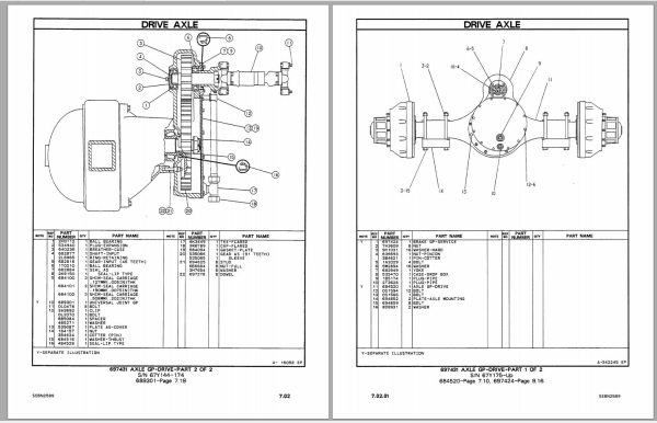 CAT Forklift V180B Spare Parts Manual 2