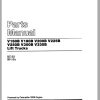 CAT Forklift V225B Spare Parts Manual 1