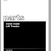 CAT Forklift V250 Spare Parts Manual 1