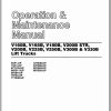 CAT Forklift V250B Operation Maintenance Manual