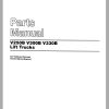 CAT Forklift V250B Spare Parts Manual